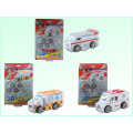 Jouets éducatifs Jeux de casse-tête 3D Pull Back Cars Ambulance (H4551412)